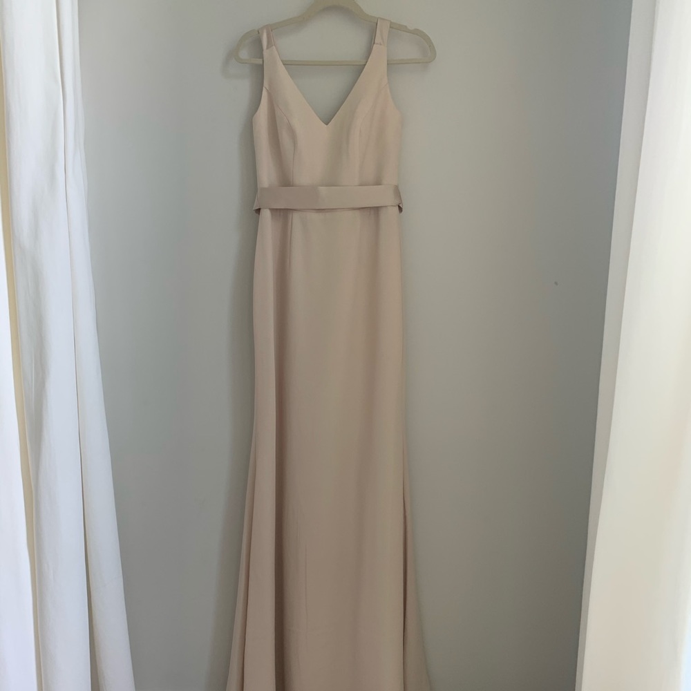 NWT! White by Vera Wang - bridesmaids dress cha…
